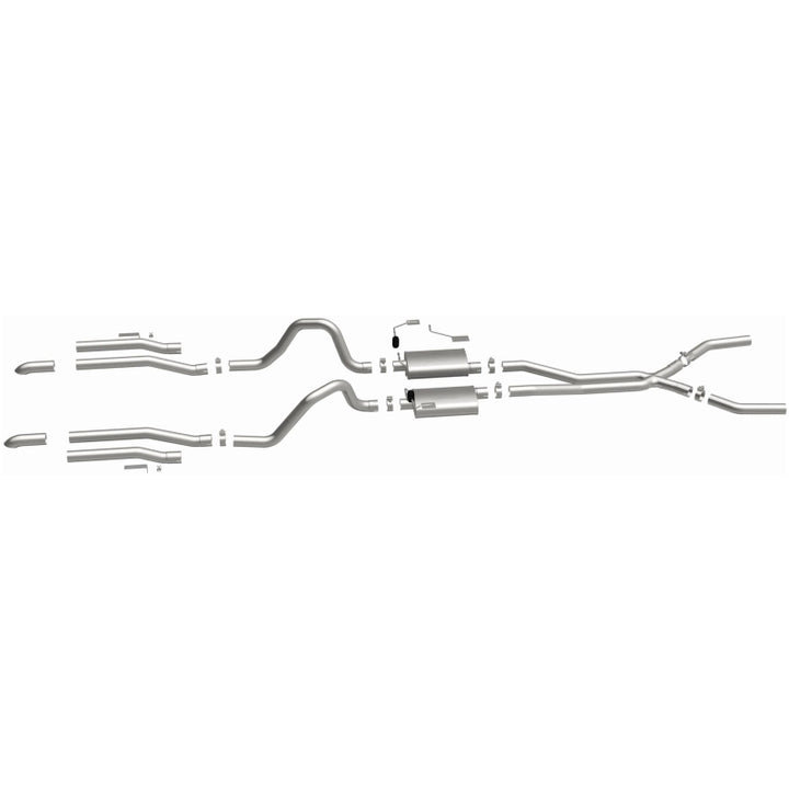 Magnaflow Street Series CB Exhaust System for 67-74 Dodge Charger 7.2L - OneFastShop