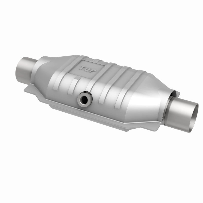 Magnaflow Universal 2.5 Midbed O2 CA OBDII Catalytic Converter for 2003-2006 Ford E-150 E-250 E-350 and More