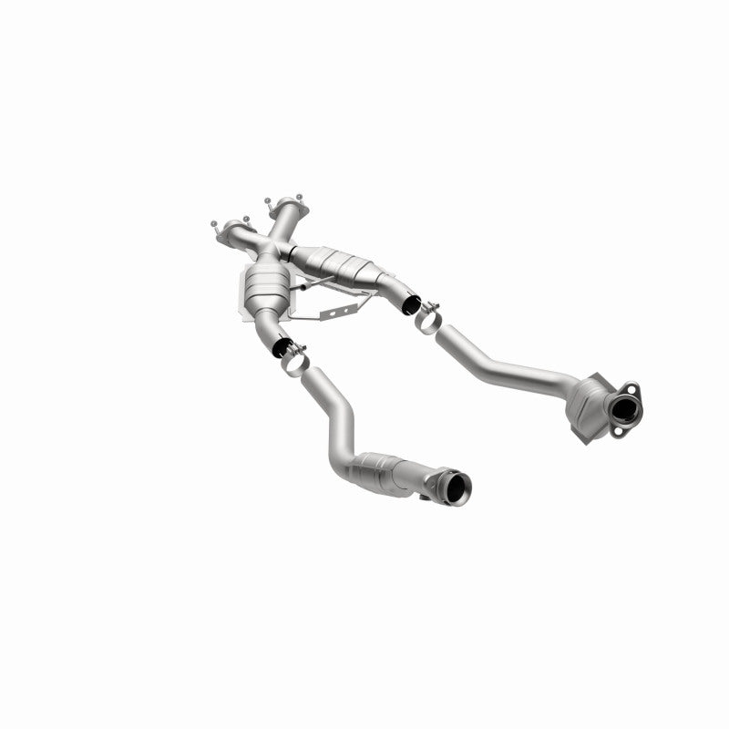 Magnaflow Conv DF Mustang X-Pipe 94-95 Street Direct-Fit for 1994-1995 Ford Mustang GT GTS SVT Cobra