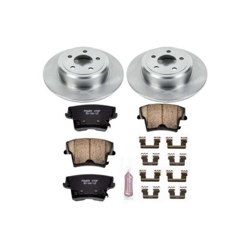 PowerStop Rear Autospecialty Brake Kit for 05-19 Chrysler 300 with Z17 Evolution Plus Pads and Rotors
