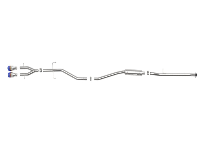 aFe Takeda 2.5in 304SS Cat-Back Exhaust System 17-20 Honda Civic SI