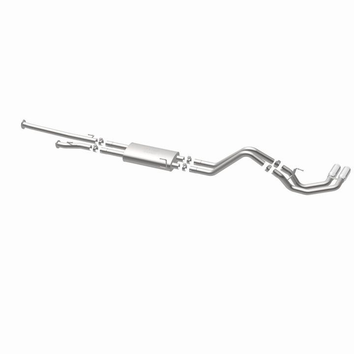 MagnaFlow Exhaust System for 14 Toyota Tundra V8 Stainless Steel Dual Rear Exit - OneFastShop