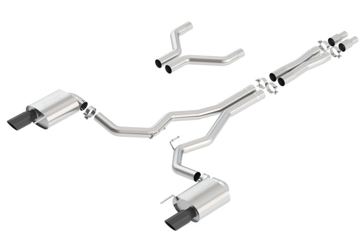Borla S-Type Catback Exhaust for 15-17 Ford Mustang GT 5.0L V8