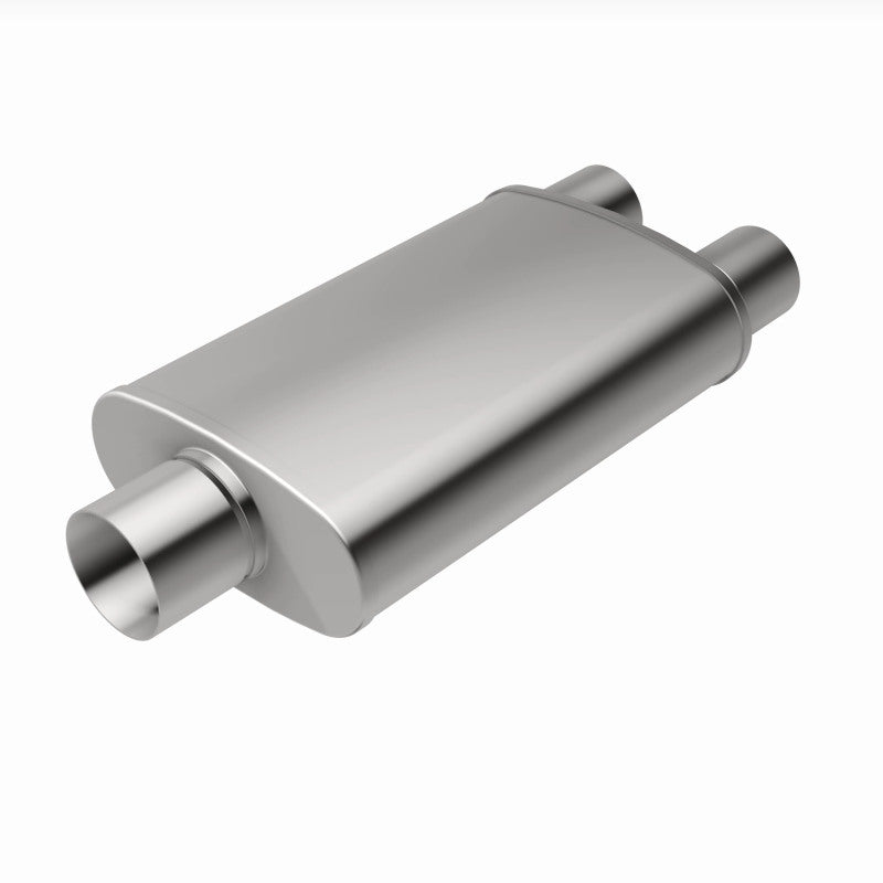 MagnaFlow Performance Muffler 4X9 SS Trb 18 3/2.5 - Various Chevy, Dodge, Ford, GMC