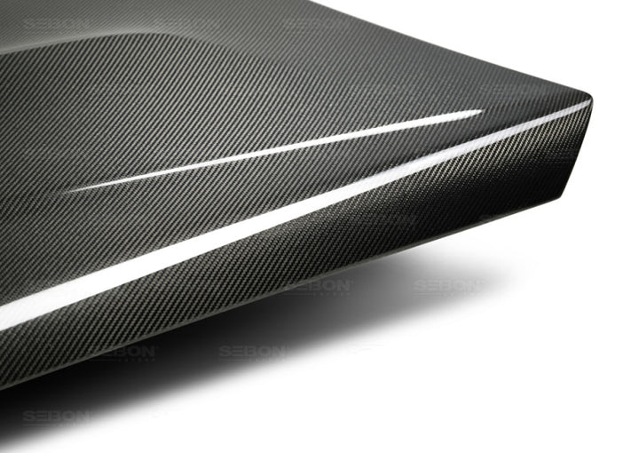 Seibon GT-Style Carbon Fiber Hood for 12-14 Mercedes Benz C63 AMG - OneFastShop