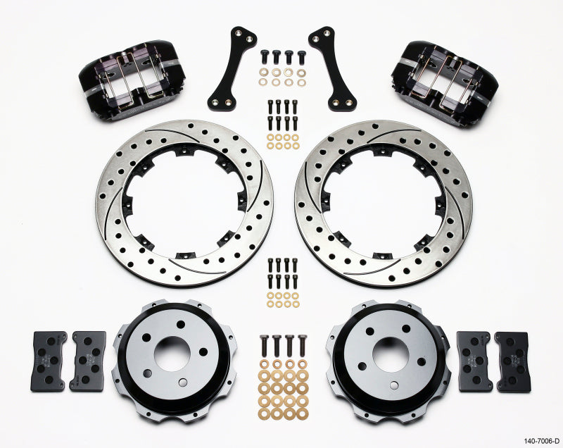 Wilwood DynaPro Rear Brake Kit 12.19in Drilled - Subaru Impreza WRX - OneFastShop