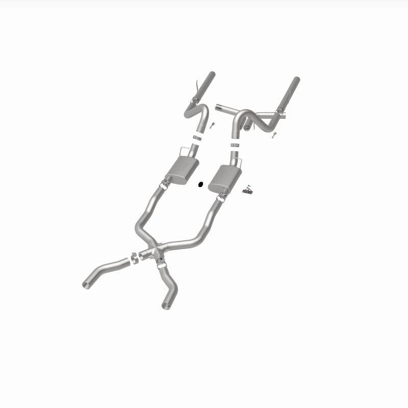 Magnaflow Performance Exhaust System C/B 3inch 55-57 Chevy Bel Air V8 - OneFastShop