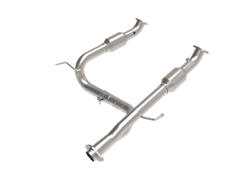 aFe Twisted Steel Y-Pipe with Cat for Toyota Tacoma 05-15 V6-4.0L