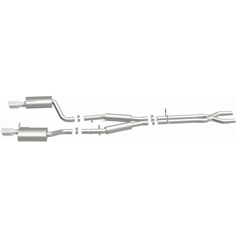 Magnaflow Cat-Back Exhaust System for 05-07 Audi A4 Quattro V6 3.2L Dual Split Rear Exit with 2 Tips - OneFastShop