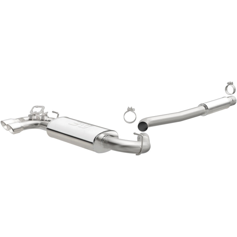 Magnaflow Cat-Back Exhaust System 2.5/3in Dual Tip 12-15 BMW 328i/428i 2.0L Coupe Sedan - OneFastShop