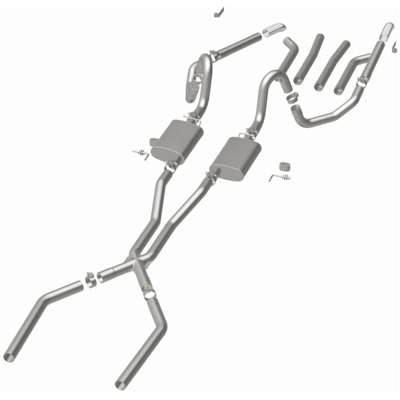 MagnaFlow Street Series Exhaust System Crossmember-Back 64-67 GM A-Body