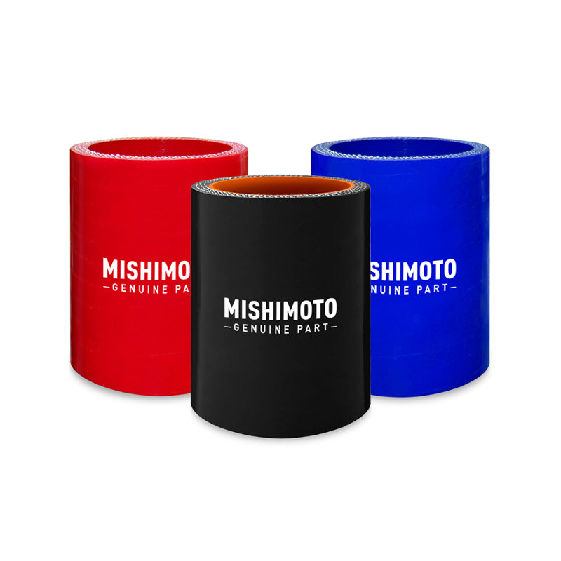 Mishimoto Silicone 3.5 Inch Straight Hose Coupler - Black