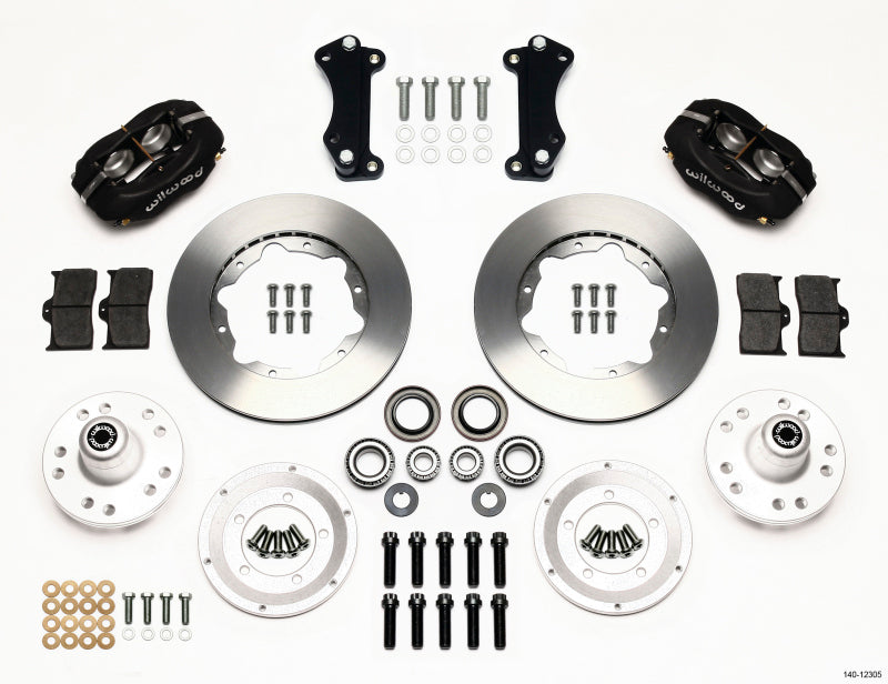 Wilwood Forged Dynalite Front Kit 11.00in for 1955-1957 Chevrolet Bel Air - OneFastShop