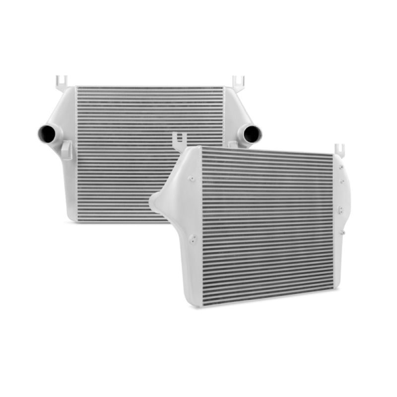 Mishimoto Intercooler Kit with Pipes (Silver) - Dodge 5.9L Cummins 2003-2007, image 4