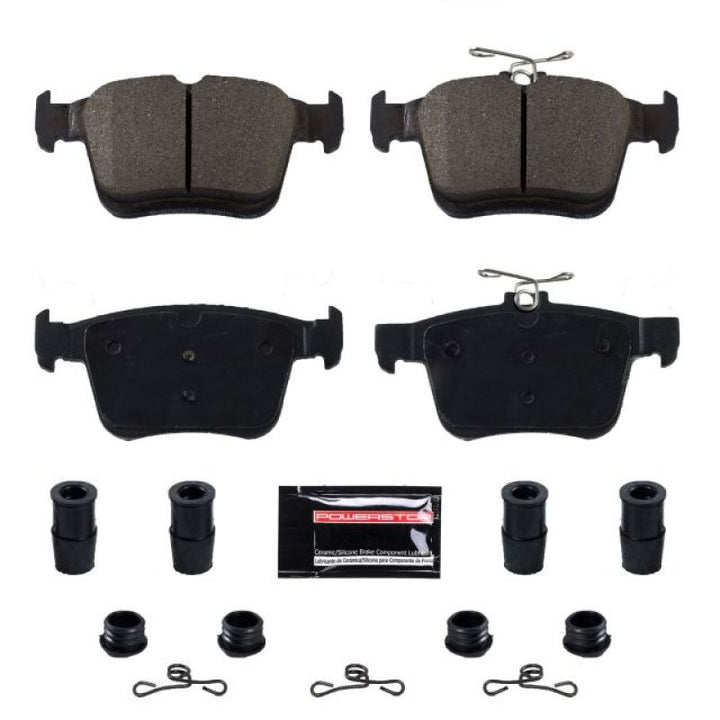 PowerStop Z23 Evolution Sport Brake Pads with Hardware for 15-19 Audi A3 - OneFastShop
