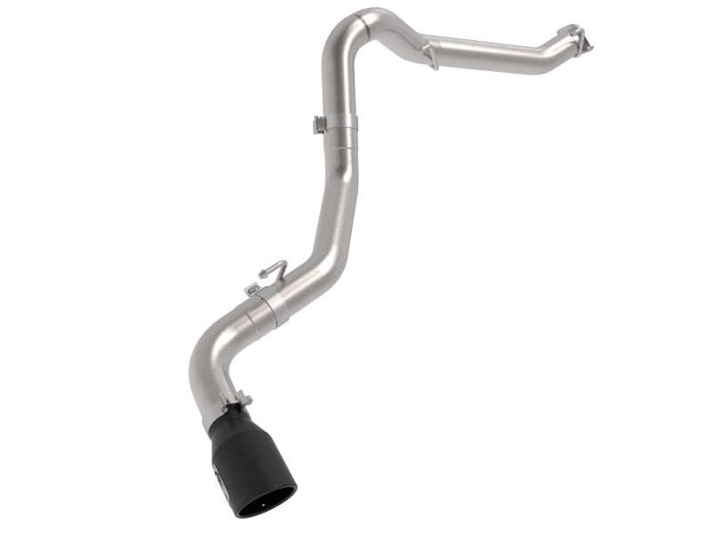 AFe Vulcan Series 3in 304 SS DPF-Back Exhaust System - Black Tip for 2021+ Jeep Gladiator V6-3.0L