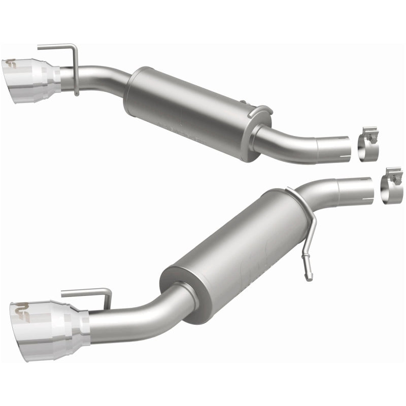 Magnaflow Competition Axle Back Exhaust System with Dual Polished Tips - 2016 Chevy Camaro 3.6L V6 - OneFastShop