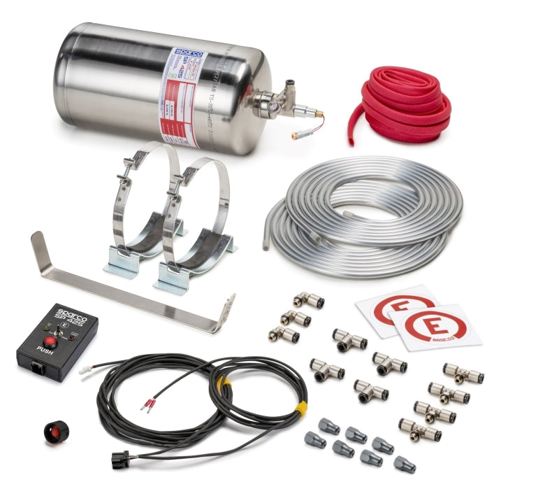 Sparco Electric Steel Extinguisher System 4.25 Liter