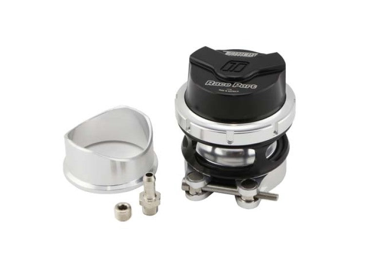 Turbosmart Gen V Race Port BOV - Black, High Flow 330 CFM, Lightweight Design - OneFastShop