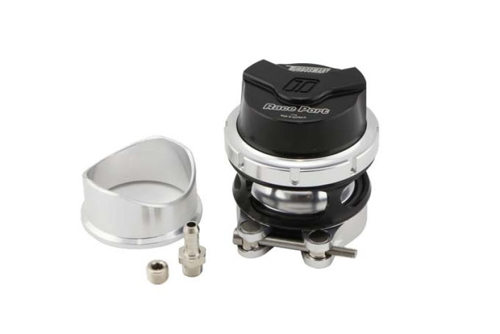 Turbosmart Gen V Race Port BOV - Black, High Flow 330 CFM, Lightweight Design - OneFastShop