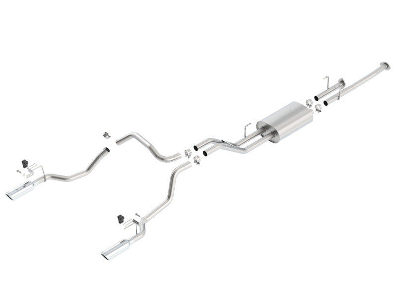 Borla Touring Cat Back Exhaust for 14-15 Toyota Tundra 4.6L/5.7L - OneFastShop