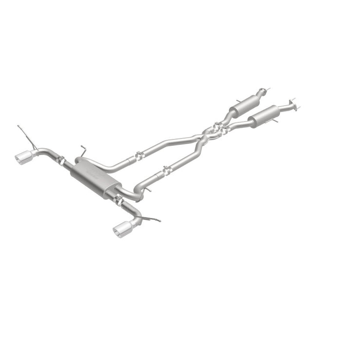 Magnaflow Cat-Back SS 2.5in Dual Split Rear 4in Black Tip 11-16 Jeep Grand Cherokee 5.7L V8/3.6L V6 - OneFastShop