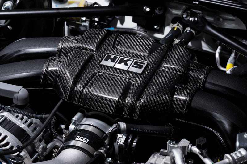 HKS Drycarbon Engine Cover for GR86/BRZ