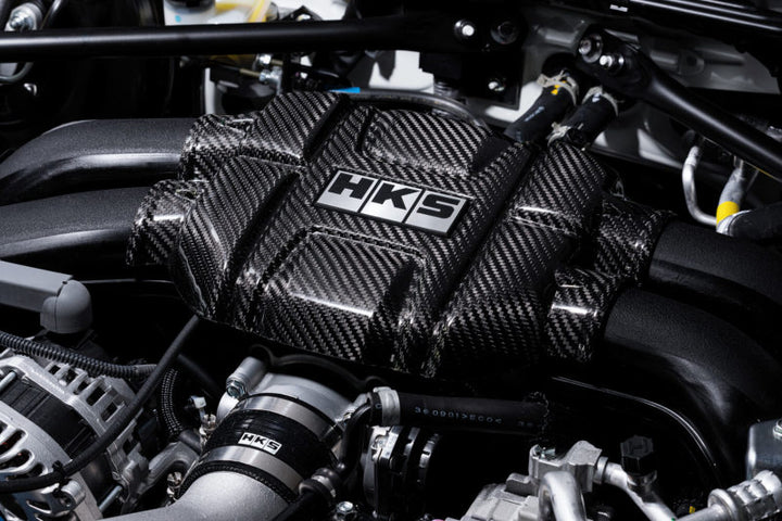 HKS Drycarbon Engine Cover for GR86/BRZ