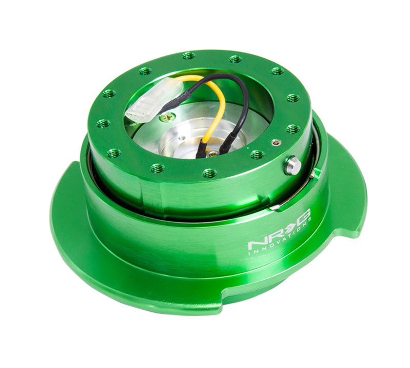 Nrg Quick Release Kit Gen 2.5 Green Body Titanium Chrome Ring