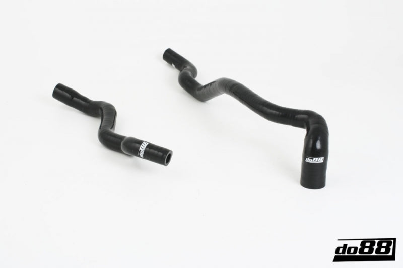do88 Silicone RHD Heater Core Hose Kit - Saab 900 / 9-3 1994-2002 - Black