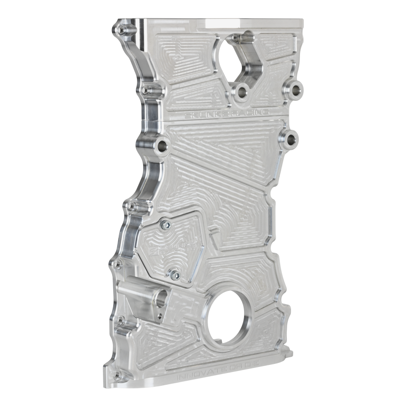 Skunk2 2006–2011 K20Z3 Aluminum Timing Chain Cover for Honda Civic – Raw Finish - OneFastShop