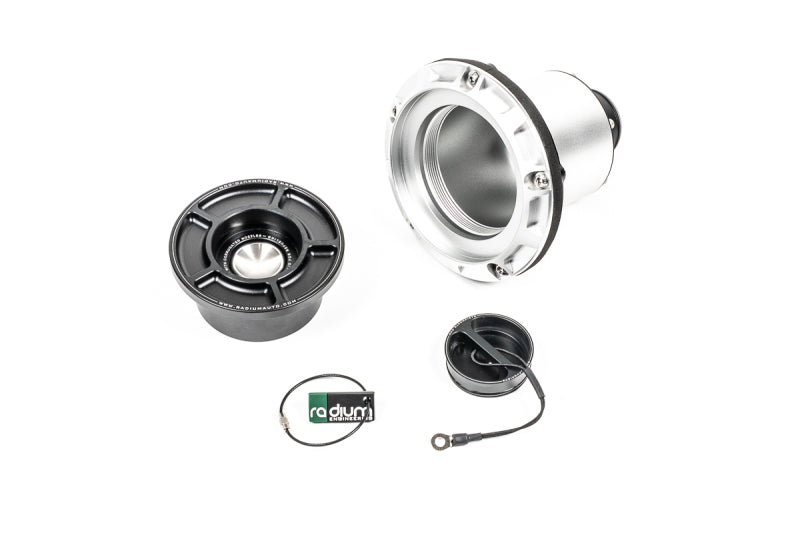 Radium Engineering Remote Mount SVF Swing Valve Filler - 1.5in Barb