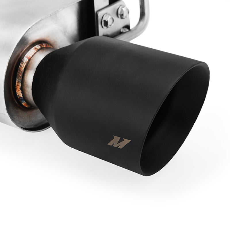 Magnaflow Axleback Exhaust Blacktips 2015 Plus Mustang GT - OneFastShop