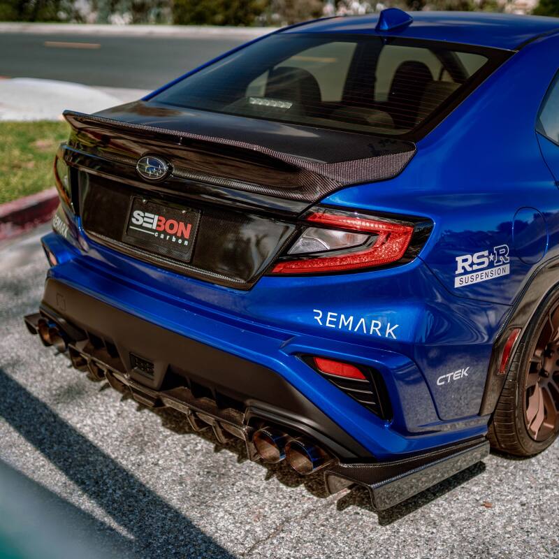 Seibon Carbon Fiber Trunk Lid C-style for 2022 Subaru WRX