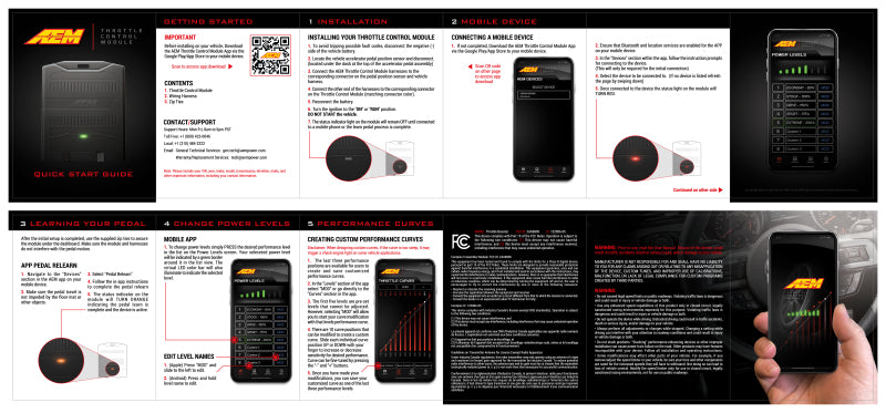 AEM 05-21 Toyota and Subaru Throttle Control Module - OneFastShop
