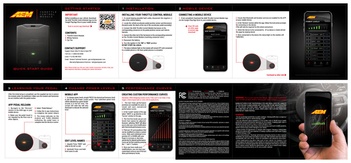 AEM 05-21 Toyota and Subaru Throttle Control Module - OneFastShop