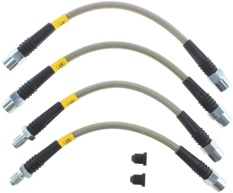 StopTech SS Rear Brake Lines for 00-02 BMW Z3 Coupe/Roadster - OneFastShop
