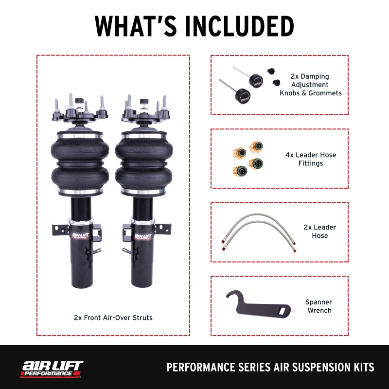 Air Lift Performance Front Air Suspension Kit - Toyota GR Supra / BMW Z4 G29 2019-2025, image 3