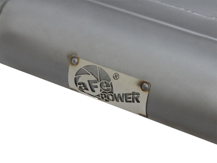 aFe Scorpion 2-1/2in Steel Axle-Back Exhaust 07-18 Jeep Wrangler JK V6-3.6/3.8L
