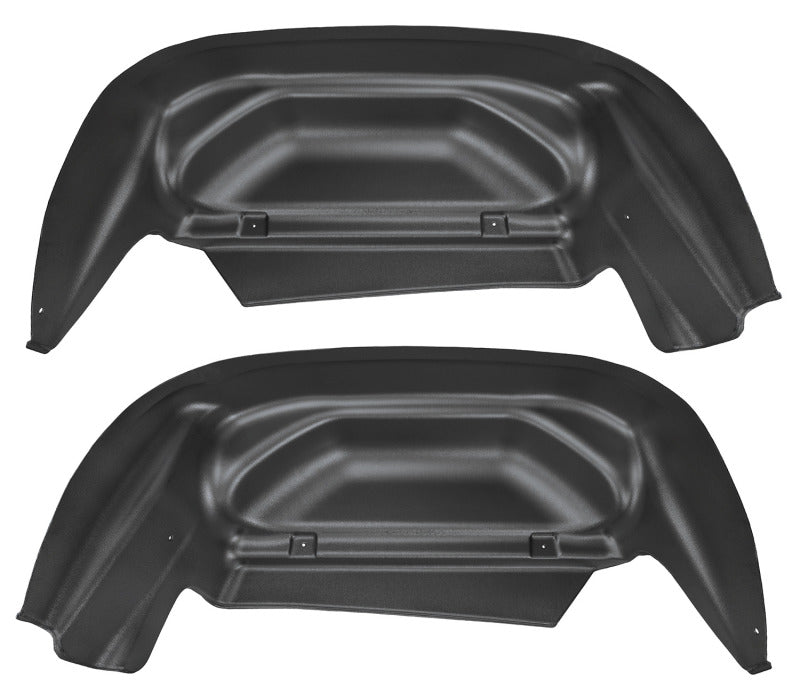 Husky Liners Rear Wheel Well Guards Black - 14-15 Chevy/GMC Silverado/Sierra