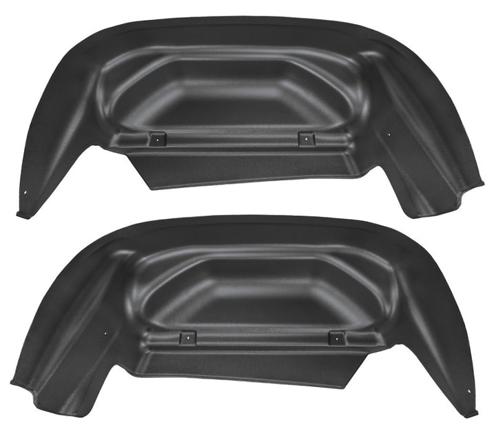 Husky Liners Rear Wheel Well Guards Black - 14-15 Chevy/GMC Silverado/Sierra
