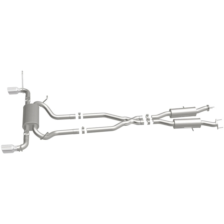 Magnaflow Cat-Back SS 2.5in Dual Split Rear 4in Black Tip 11-16 Jeep Grand Cherokee 5.7L V8/3.6L V6 - OneFastShop