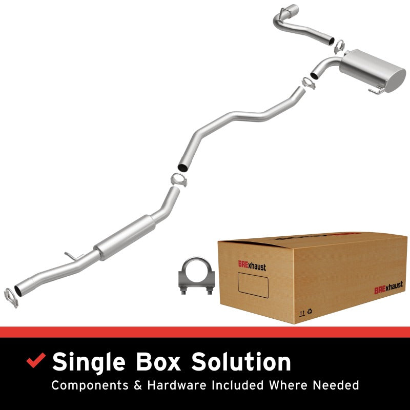 BRExhaust Direct-Fit Replacement Exhaust Kit - Jeep Compass / Patriot 2011-2017
