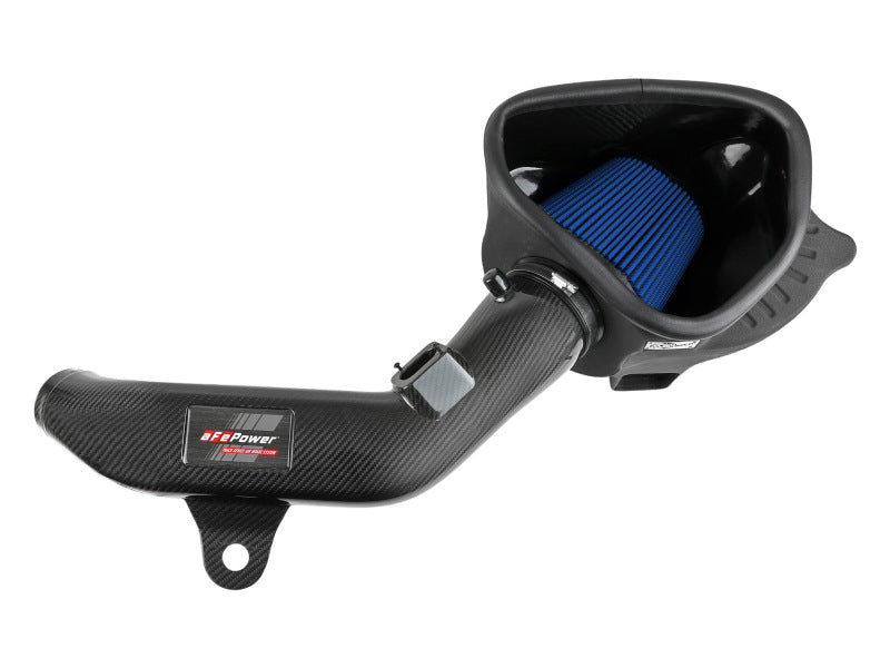 aFe Track Series Carbon Fiber Intake with Pro 5R Filter for BMW M2 (F87) L6-3.0L (t) N55