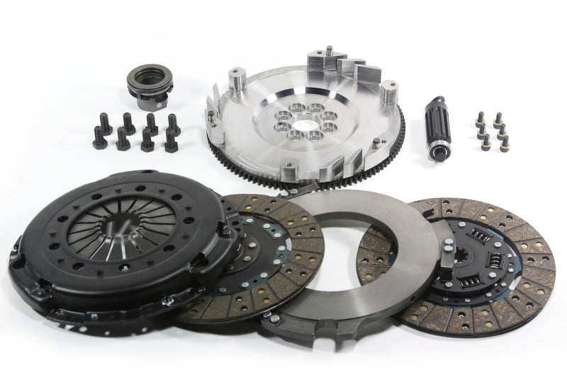 DKM MS Twin Disc Clutch – for BMW E34/E36/E39/E46/Z3 (6 Cyl) with Steel Flywheel (660 ft/lbs Torque)