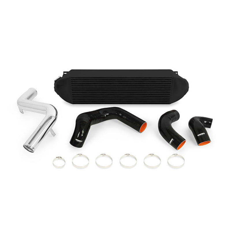 Mishimoto Intercooler with Polished Pipes - Ford Focus ST 2013-2018 - Black
