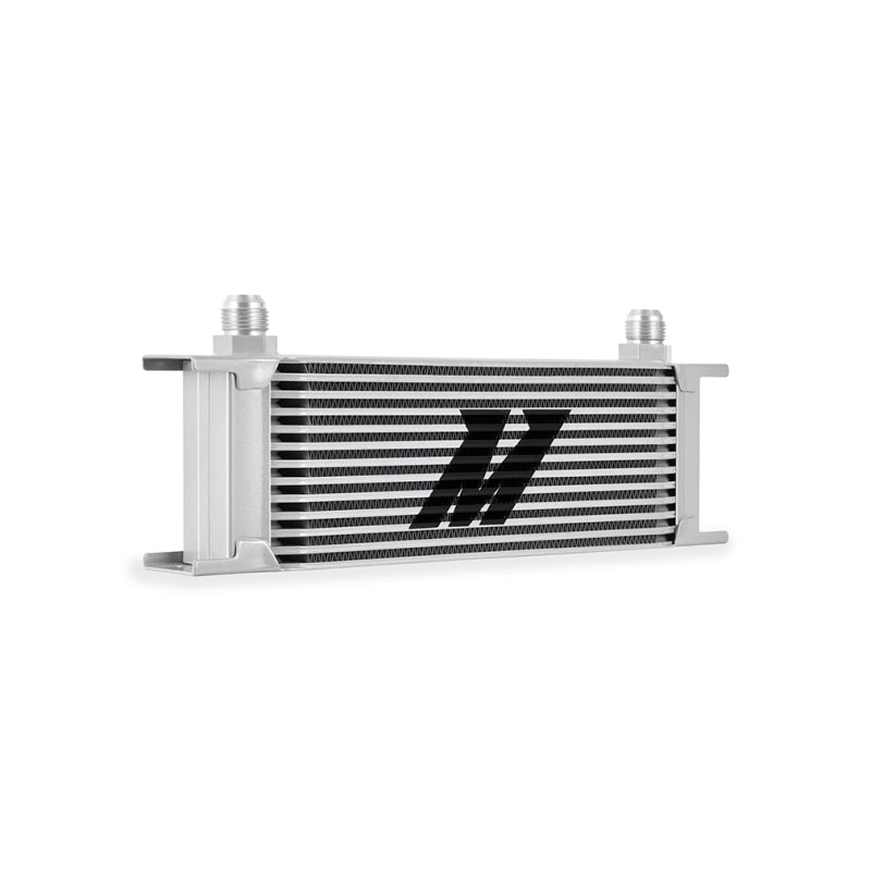 Mishimoto Universal 13 Row Oil Cooler Kit Silver Finish