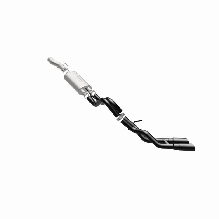 Magnaflow Cat-Back Exhaust System 10-14 Ford Raptor 6.2L V8 2.5/3in Black Dual Same Side Exit Rear 3.5in Tips - OneFastShop