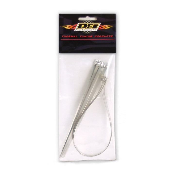 DEI Stainless Steel Locking Tie Set Eight 8in Four 14in per Pack