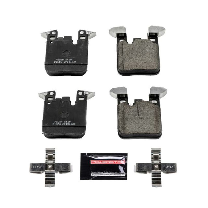Power Stop Z23 Evolution Sport Brake Pads for 2014–2016 BMW 228i Rear with Hardware